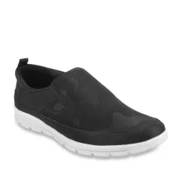 Walkway Black Casual Slip-Ons image 1