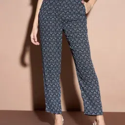 Kibo Multi Cotton Print Trousers-picture-12