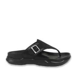 Metro Black Thong Sandals image 3