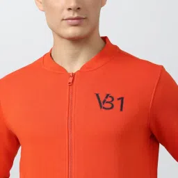 Van Heusen Sport Orange Regular Fit SweatShirt image 4