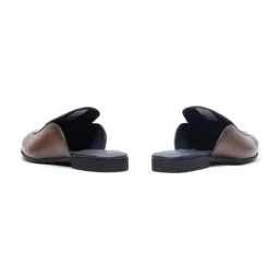 Rare Rabbit Men's Tan Mule Shoes image 5