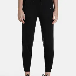 Puma Safari Glam Black Mid Rise Joggers image 1