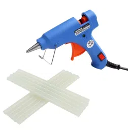 Fadman 20 W Hot Melt Glue Gun with 10 Sticks Standard Temperature Blue 7 mm Stick Dia., bmini20wtt10s-picture-38