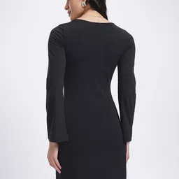 glitchez Cuddle Core Bow Mini Sheath Dress image 5