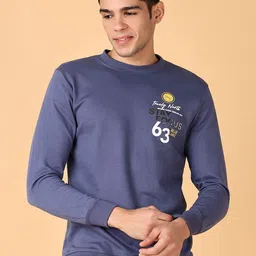 V-Mart Men Cotton Colourblocked Sweatshirt-image-95