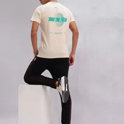 HRX by Hrithik Roshan Typography Printed Lifestyle T-shirt image 4