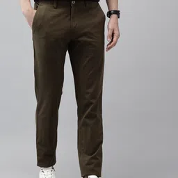 Van Heusen Men Slim Fit Chinos Trousers-image-33