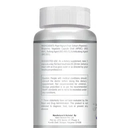 Vokin Biotech Coenzyme Q10 Plus BioPerine – Supports Heart Health-125 mg - 90 Capsules image 2