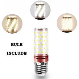 GAUVIK White Aluminium Ceiling Lamp image 2