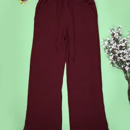 V-Mart Girls Slip-On Straight Palazzo-image-82