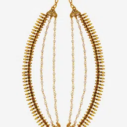Kushal's Fashion Jewellery Set of 2 Women Embellished Hair Accessory-image-32