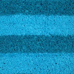 Saral Home Turquoise Blue & Blue Striped Rectangular Runner image 5