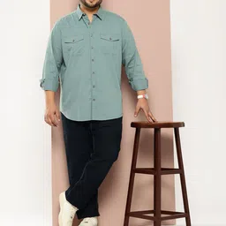 Thomas Scott Plus Size Premium Pure Cotton Casual Shirt image 5