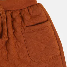 mini klub MINI KLUBSelf Design Joggers- Brown image 5