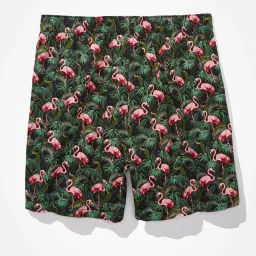 American Eagle Outfitters Green Regular Fit Printed Boxers image 4