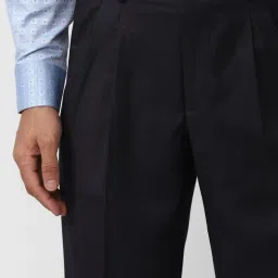 Van Heusen Black Regular Fit Trousers image 4