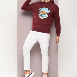 Kook N Keech Men Dexter Print Hooded Sweatshirt image 5