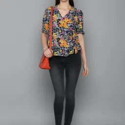 Allen Solly Black Mid Rise Jeans image 4
