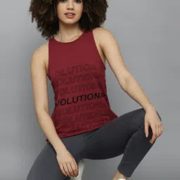 Allen Solly Maroon Printed Top image 4
