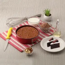 HAZEL Red Aluminium Round Cake Baking Pan - Set of 1-image-20