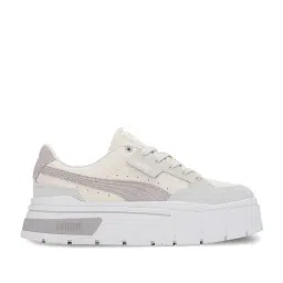 Puma Women's Mayze Stack Luxe White Sneakers-picture-12