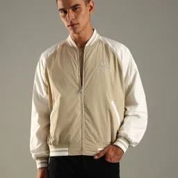 Tommy Hilfiger Khaki Regular Fit Bomber Jacket image 1