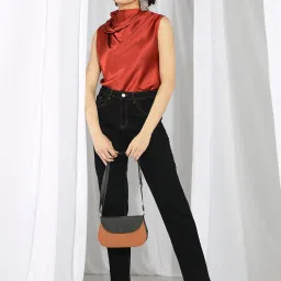 Kotty Black Slim Fit High Rise Jeans image 4