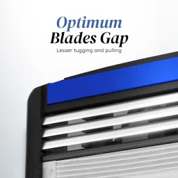 LetsShave Pro 3 Shaving Razor for Men (Blue) image 1