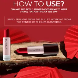 Colorbar Take Me As I Am Matte Refill Lipstick Senorita-001 - 4.2 gm image 3