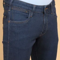 Wrangler Blue Skinny Fit Low Rise Jeans image 4