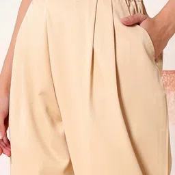 Stylecast X Kotty Women Relaxed Regular Fit High-Rise Trouser image 3