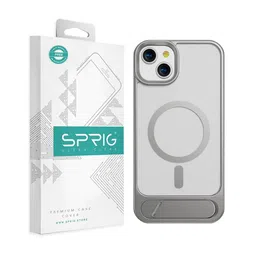 SPRIG Solid Printed iPhone 15 Back Case Mobile Accessories image 1