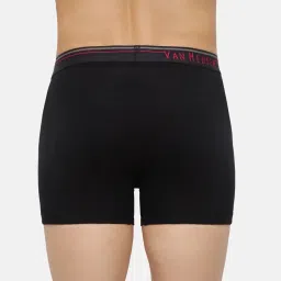 Van Heusen Regular Fit Anti Bacterial Colour Fresh Solid Boxer Briefs - Pack of 2 image 4