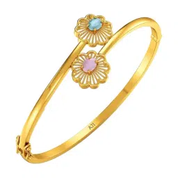 Joyalukkas 22k Yellow Gold Blossom Connect Bracelet for Women-image-59