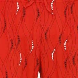 Coucou by Zivame Red Printed Pajamas image 5