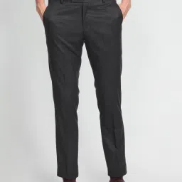 Arrow Grey Regular Fit Trousers image 4