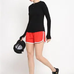 Appulse Black Cotton Slim Fit T-Shirt image 4