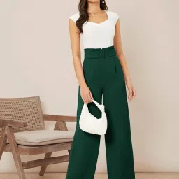 Kotty Green Regular Fit High Rise Trousers image 4
