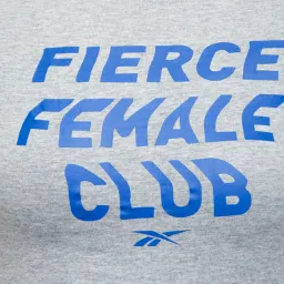 Reebok Medium Grey Heather TE Graphic Fierce T-Shirt image 4