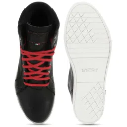 Royal Enfield Men's Black Casual Sneakers image 3