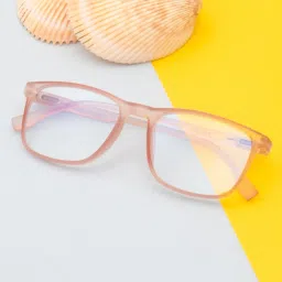 Ted Smith Beige Unisex Eye Frame image 1