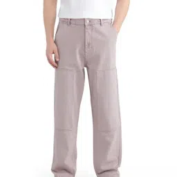 Rare Rabbit Purple Comfort Fit Solid Jeans-image-67