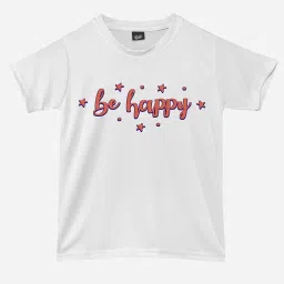 RISH Unisex White Graphic Print T-Shirt image 1