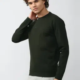 Van Heusen Flex Green Regular Fit Sweatshirt image 3