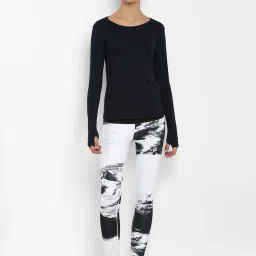 Appulse Navy Cotton Slim Fit T-Shirt image 4