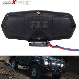 AllExtreme Imported Universal 12 LED Fog Light Off/On Road Driving Work Lamp for Bike Cars and Motorcycle image 4