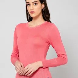 Crozo By Cantabil Coral Wool Pullover image 4