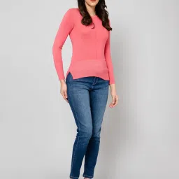 Crozo By Cantabil Coral Wool Pullover image 5