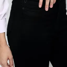 Solly by Allen Solly Black Mid Rise Jeans image 5