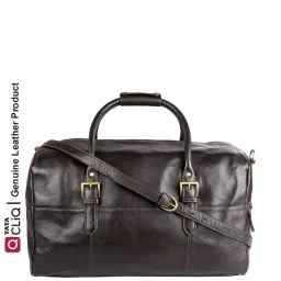 Hidesign Brown Medium Duffle Bag image 1